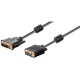 Laidas DVI-A 12+5p - VGA (K-K) 2m Gold Goobay